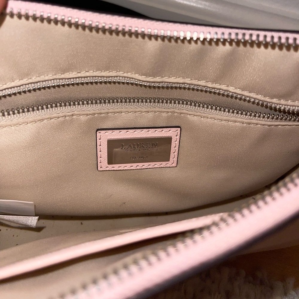 Ralph Lauren Light Pink Shoulder Bag - Picture 4 of 7